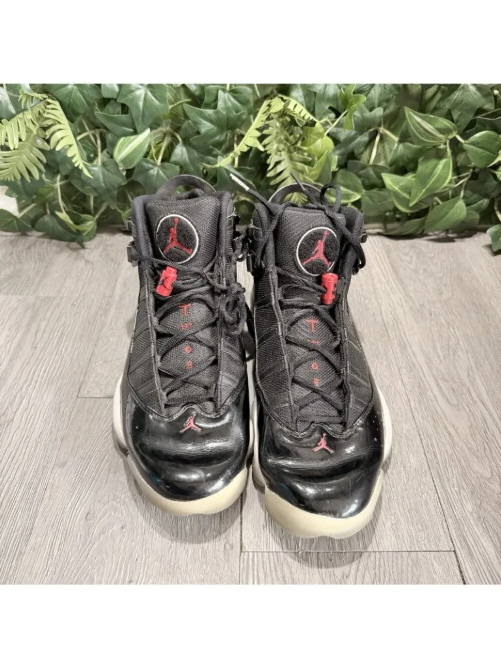 Jordan 6 Rings Shoes Mens Size 11 Retro Concord Patent Leather 322992-064